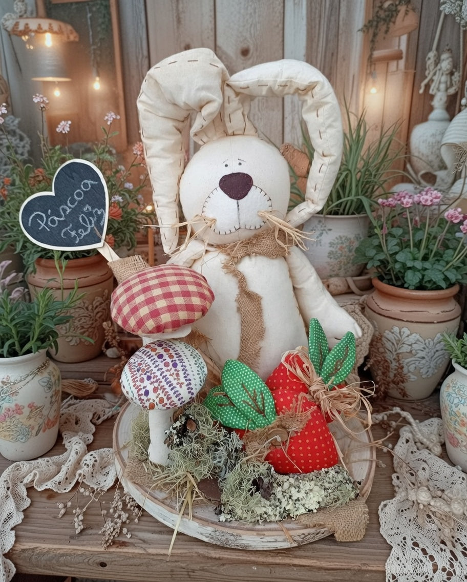 Kit Costura com Magia e Amor - Coelho Espertalhão