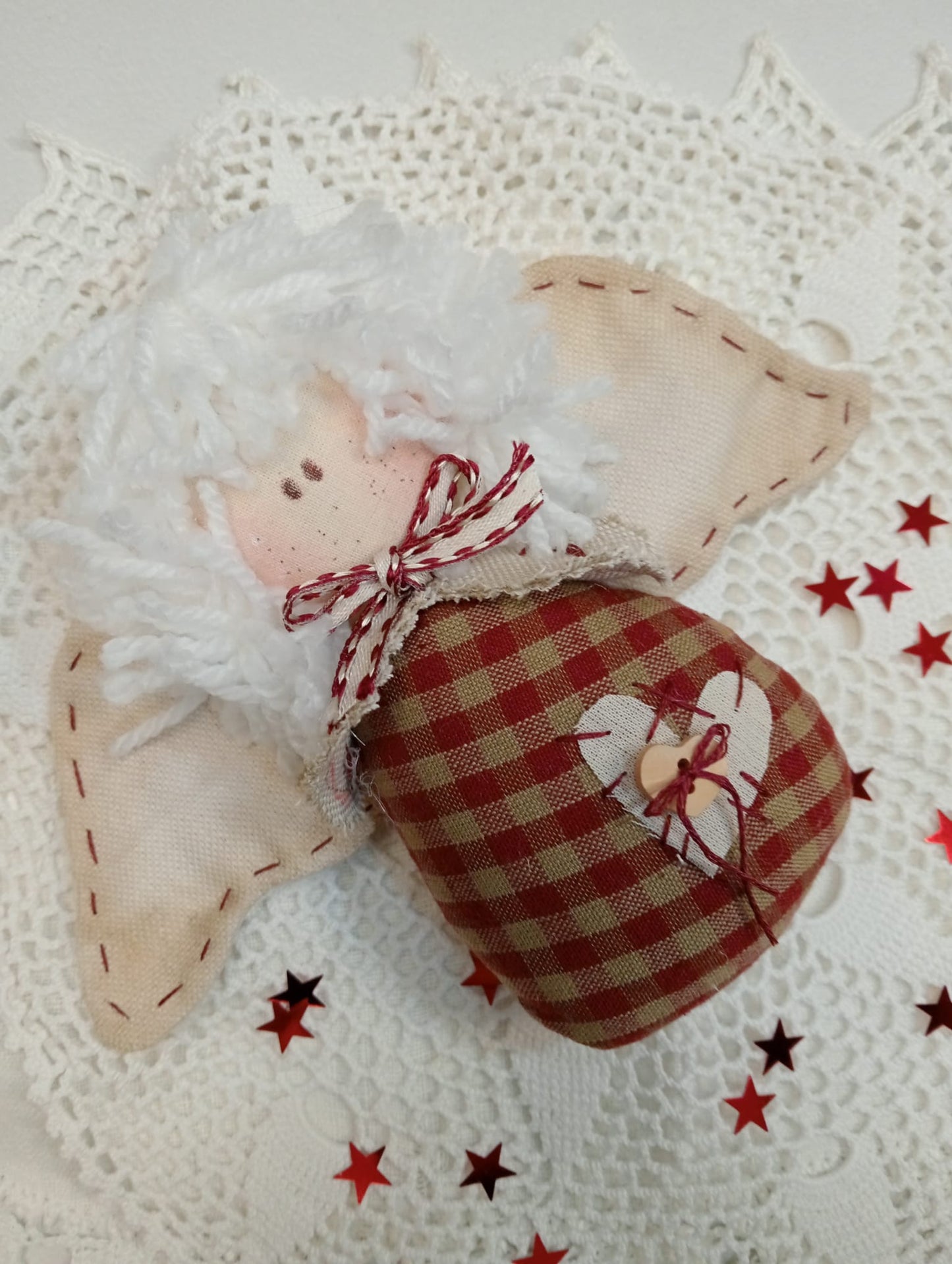 Moldes PDF-Molde A4 - Anjinho Cabeludo