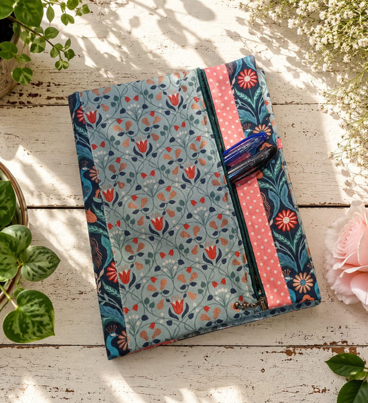 Kit Costura com Magia e Amor - Capa de Caderno com Estojo