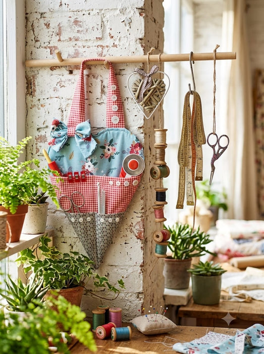 Kit Costura com Magia e Amor - Coração Multiusos