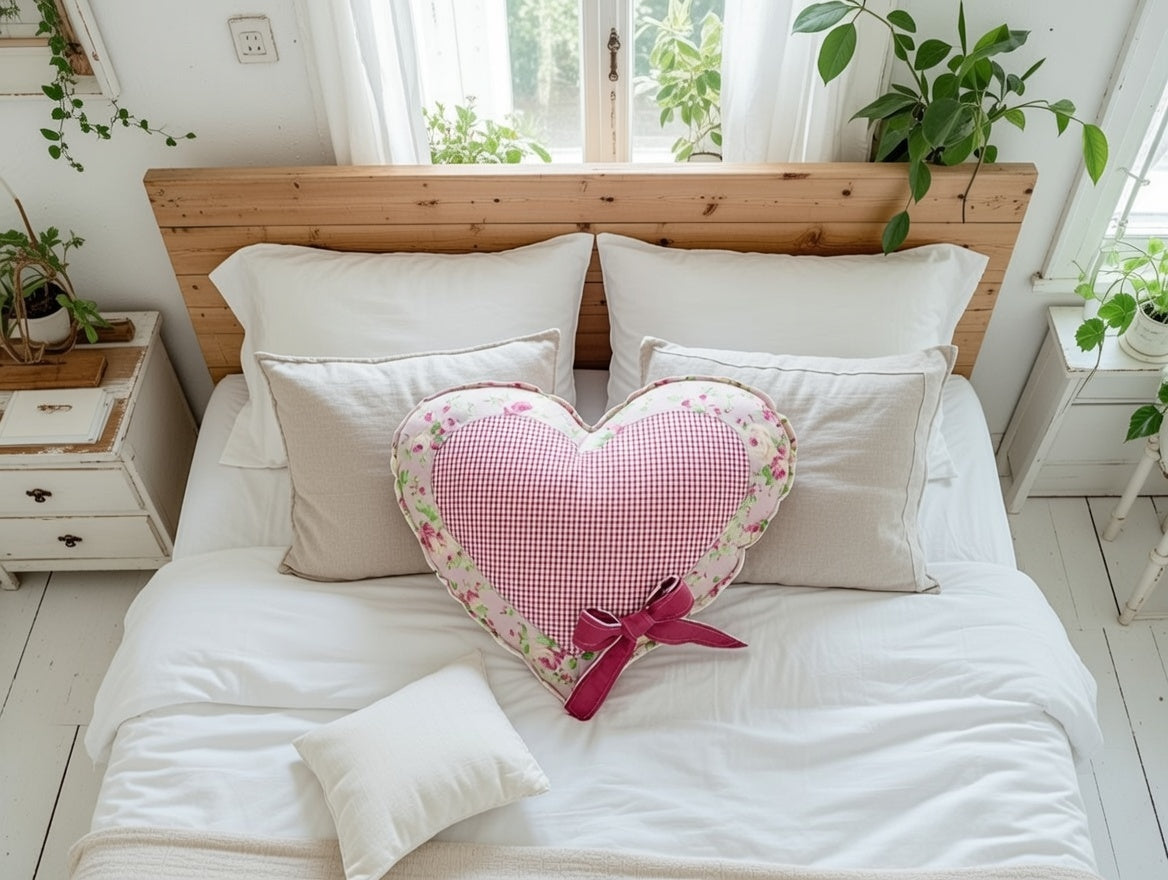 Kit Costura com Magia e Amor - Almofada com Laço