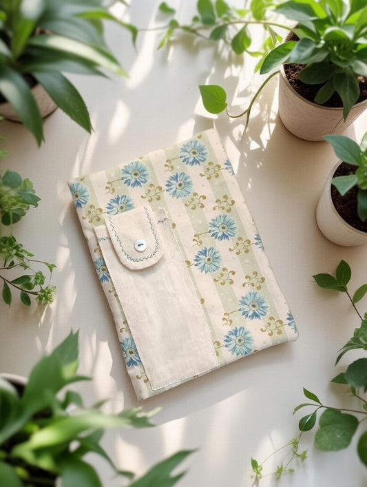 Kit Costura com Magia e Amor - Capa de Agenda com Porta-Canetas