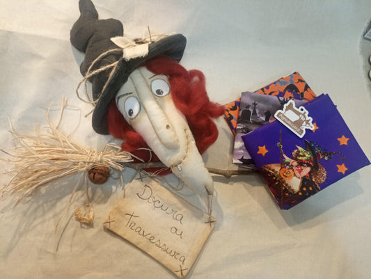 Caixetas - Caixeta de Halloween - Bruxita