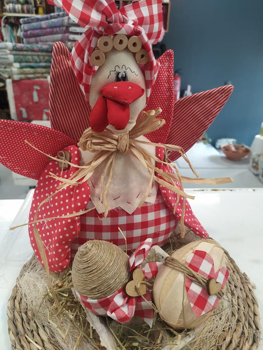 Kit Costura com Magia e Amor - Galinha Galaró