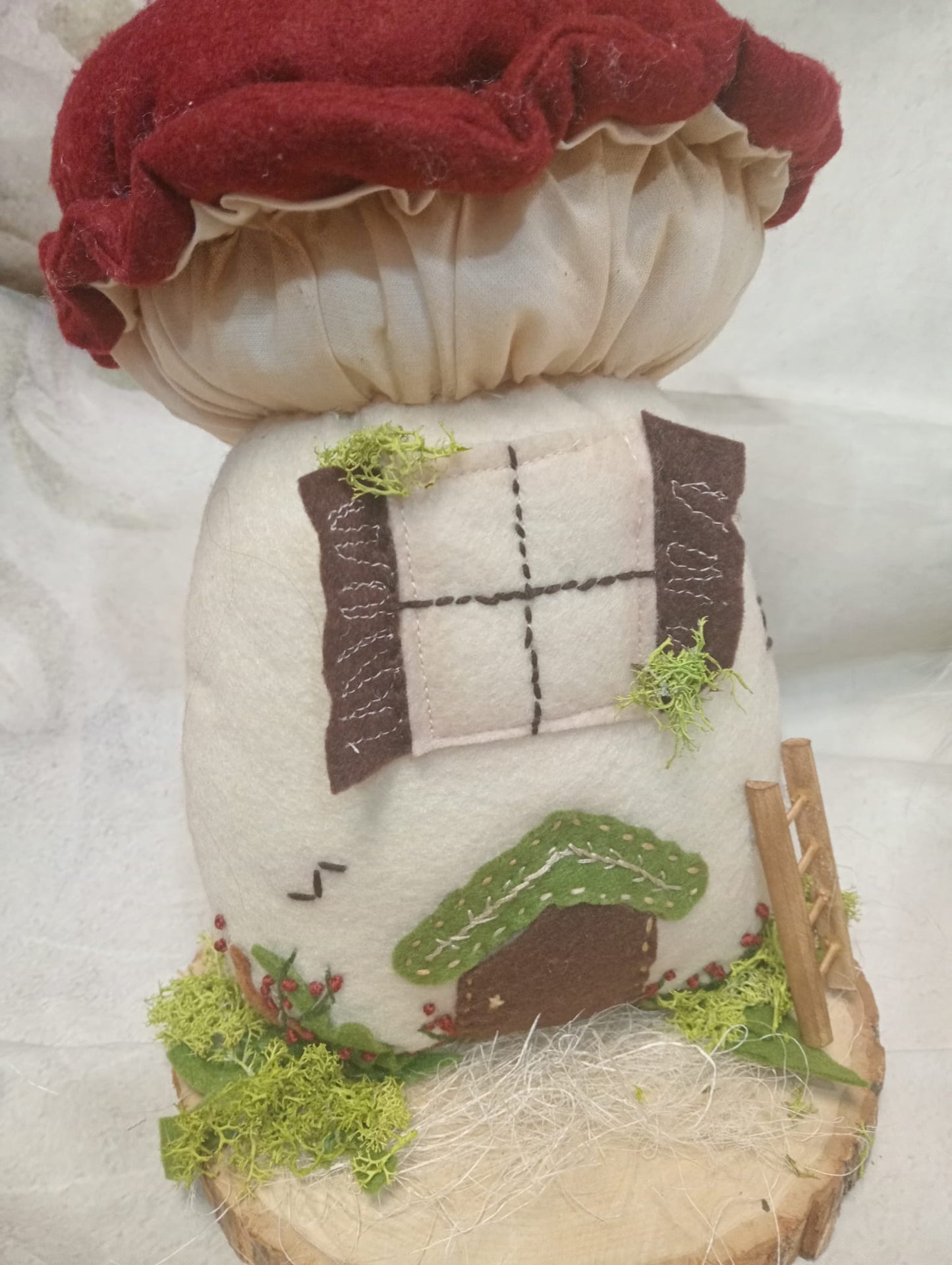 Kit Costura com Magia e Amor - Cogumelo