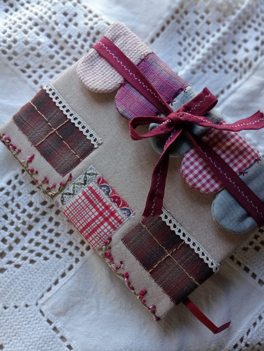 Kit Costura com Magia e Amor - Capa de Agenda Casinha