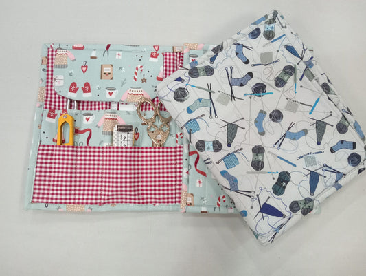 Kit Costura com Magia e Amor - Estojo para Agulhas de Tricô ou Croché