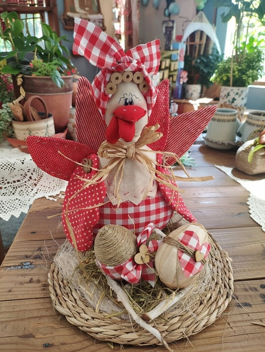 Kit Costura com Magia e Amor - Galinha Galaró